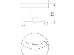 jaquar | accessories | double coat hook chrome