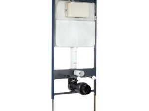 single piece slim concealed cistern with floor mounting frame (copy)