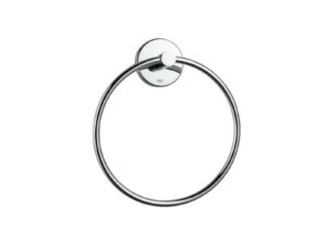jaquar | accessories | towel ring round with round flange chrome