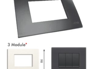 gm plates 3m | gm casablanca plsb03009 3m soft cover plate with frame grey