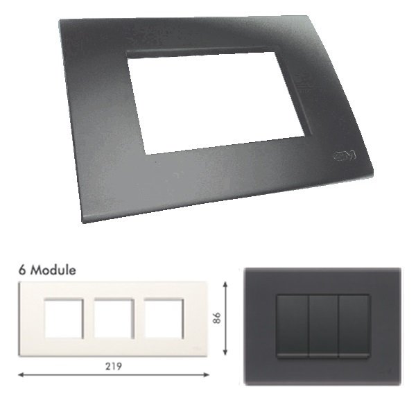 gm plates 6m | gm casablanca plsb06005 6m (2+2+2) soft cover plate with frame gm plates 6m | gm casablanca plsb06005 6m (2+2+2) soft cover plate with frame