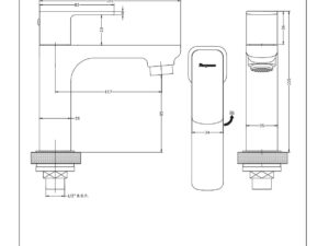 parryware basin faucet quattro pillar cock