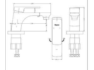 parryware basin faucet quattro single lever basin mixer