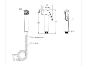 parryware commode primo health faucet