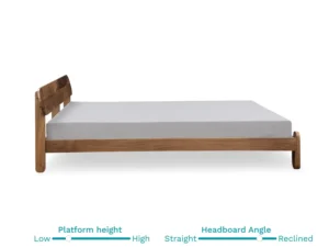 furlenco | sol queen bed with 6" premium queen mattress