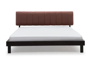furlenco | heiko solid wood king bed with 6" premium mattress