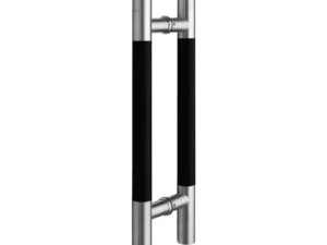 ozone home decor handles (glass door) glass door handles in stainless steel 32mm x 457mm