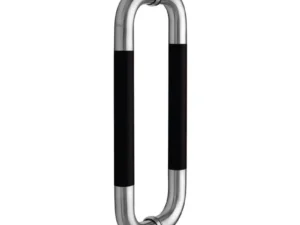 ozone home decor handles (glass door) d type glass door handle 25mm x 325mm