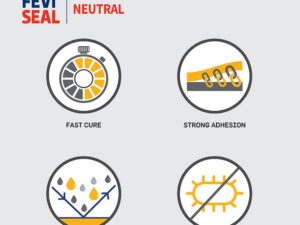 dr. fixit 501 feviseal neutral pro (white) sealants (silicone) 280ml