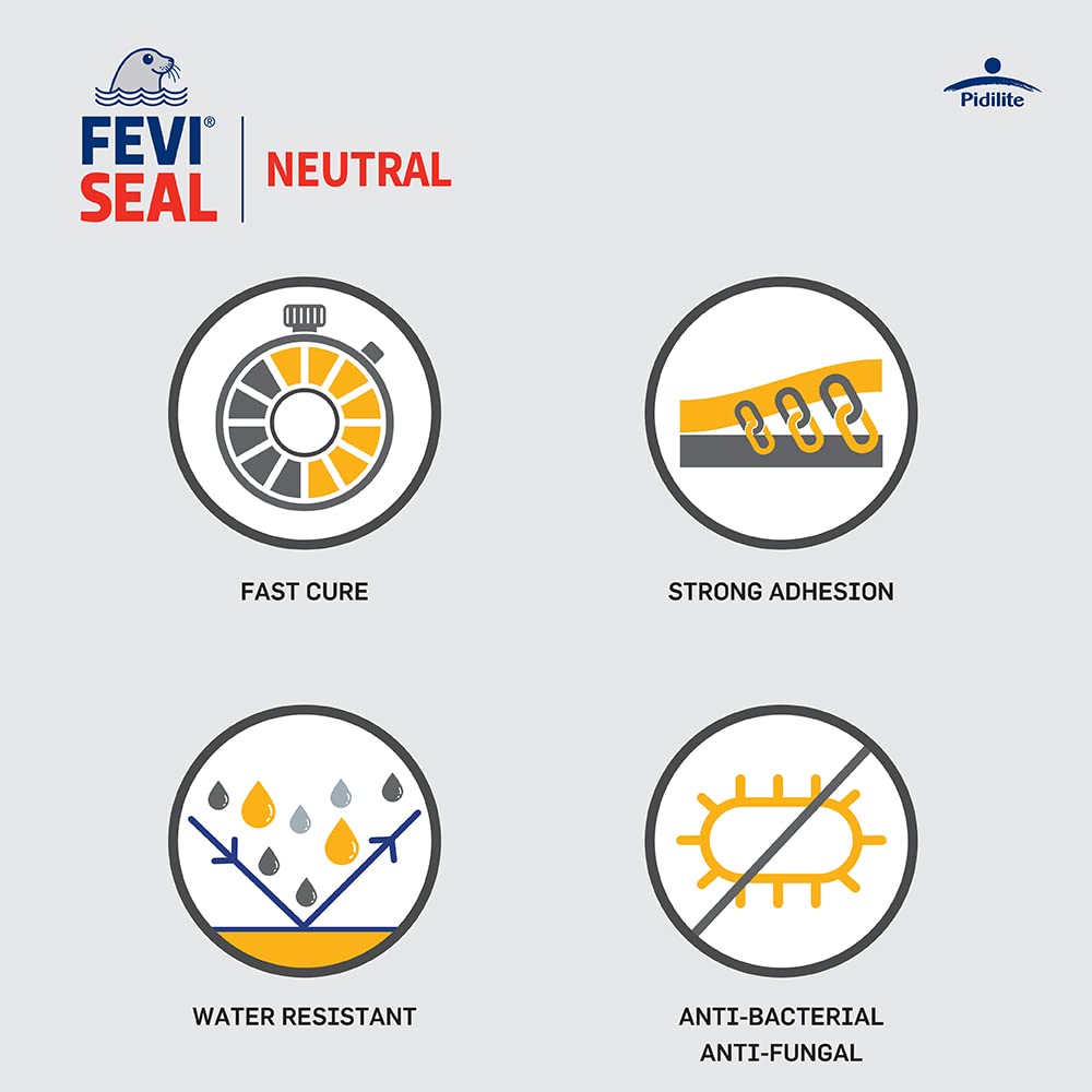 dr. fixit 501 feviseal neutral pro (white) sealants (silicone) 280ml dr. fixit 501 feviseal neutral pro (white) sealants (silicone) 280ml