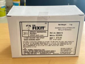 dr. fixit 211 dr. fixit epoxy bonding agent repairs 1kg