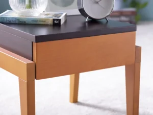 furlenco | pico queen bed novo with 6" premium mattress and pico bedside table novo (copy)