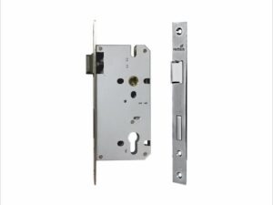 hbs 31 fsl: sash lock din left/right ctc 85 & backset 45 ss finish