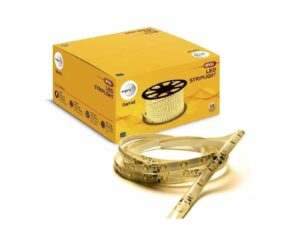 wipro rope lights wipro garnet 50 m plastic ip65 water proof led strip light 60 leds/m red, dl12890