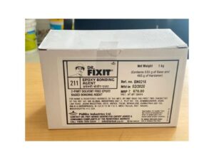 dr. fixit 211 dr. fixit epoxy bonding agent repairs 1kg