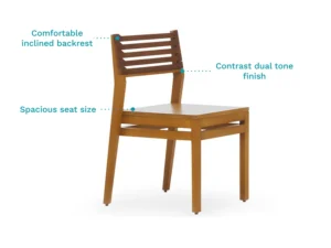 furlenco | pico solid wood 4 seater dining set