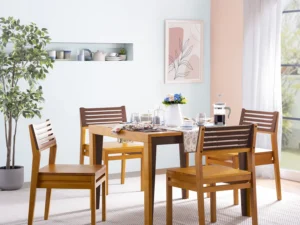 furlenco | pico solid wood 4 seater dining set