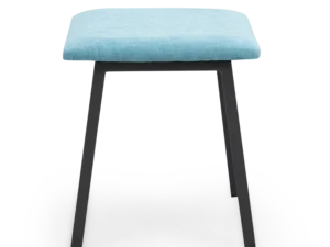 furlenco | mili upholstered dining bench in turquoise color