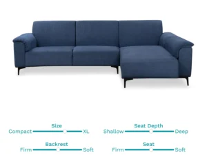 furlenco | lana fabric sofa cum bed in forest brown color (copy)