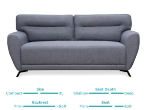 furlenco | noah fabric 3 seater sofa in turquoise color (copy)