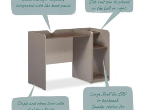 furlenco | dank workstation with side storage