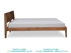 furlenco | mojave king bed with 6" premium king mattress