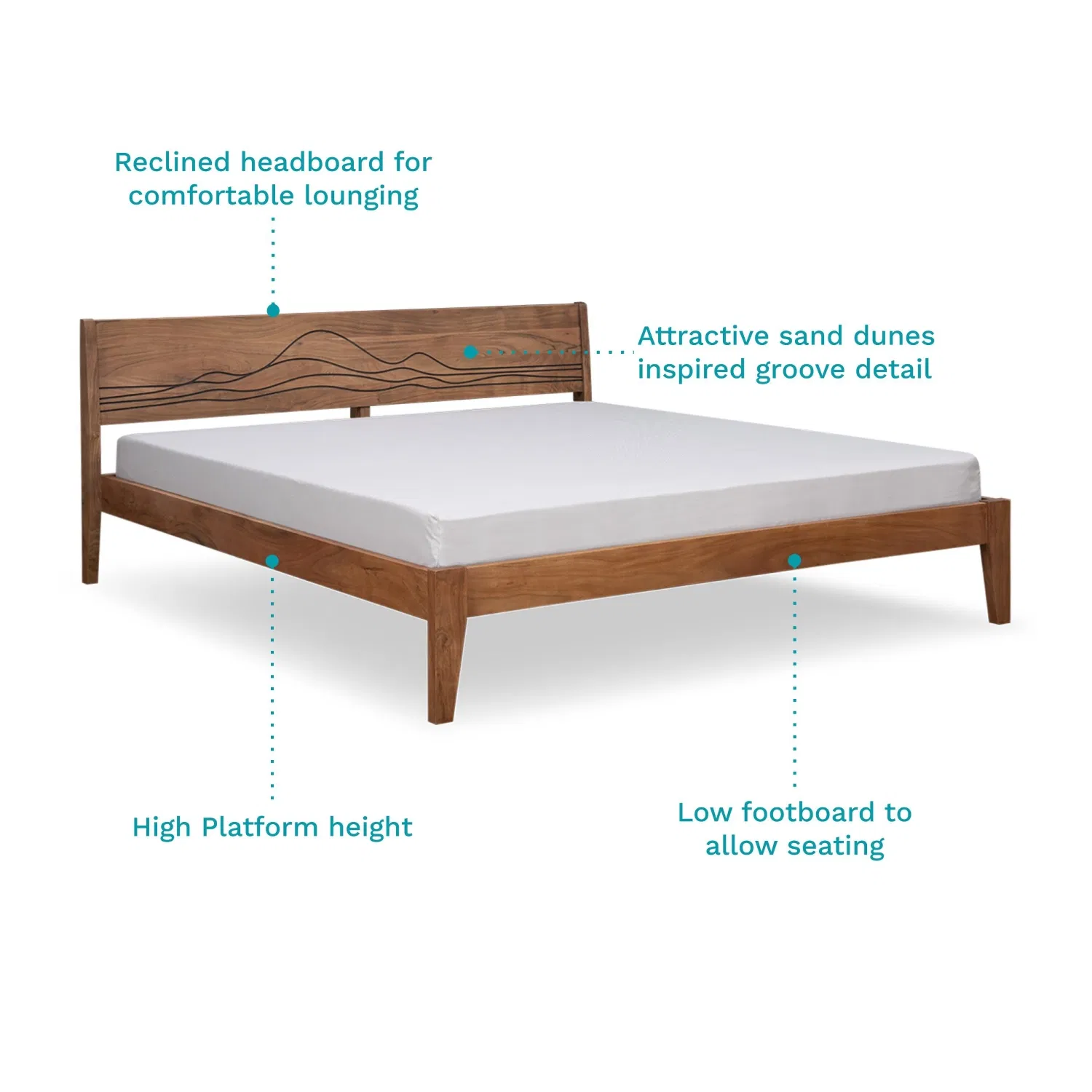 furlenco | mojave king bed, mattress & hugo 3 door wardrobe furlenco | mojave king bed, mattress & hugo 3 door wardrobe