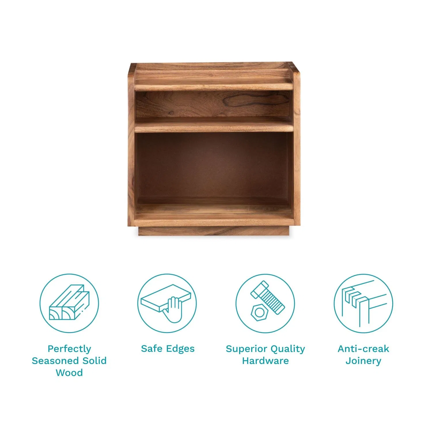 furlenco | haimish king bed, mattress and taki bedside table furlenco | haimish king bed, mattress and taki bedside table