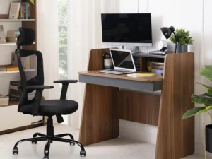 furlenco | moreno study table with premium office chair