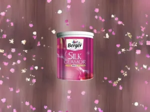 berger paints silk glamor matt – white interior