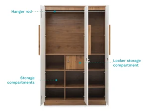 furlenco | rio kids wardrobe jungle green (copy)