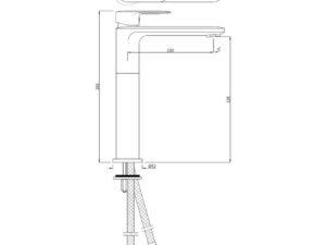 jaquar | basin faucet |single lever tall boy chrome