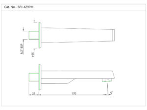 jaquar | bath | bathtub spout