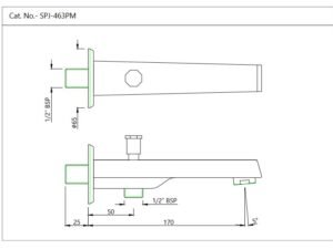 jaquar | bath | bath tub spout
