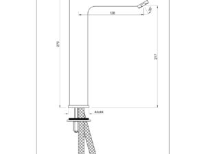 jaquar | basin faucet | single lever tall boy