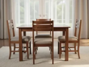 rentomojo | poise 2 seater dining table & chairs (copy)