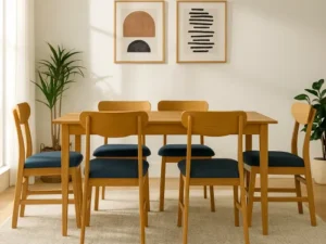 rentomojo | tyler 4 seater dining table & chairs (copy)