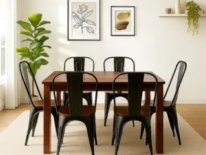 rentomojo | phantom 6 seater dining table