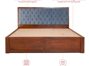 rentomojo | brooklyn king size storage bed