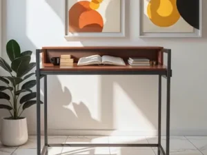 rentomojo | stuart study table (walnut) (copy)