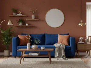 rentomojo | wingman fabric sofa cum bed (mist blue) (copy)