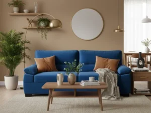 rentomojo | brooklyn fabric 3 seater sofa (charcoal grey) (copy)