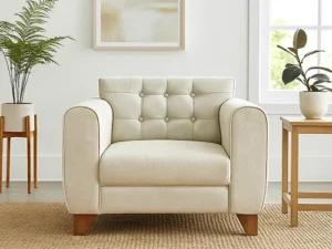 rentomojo | roma fabric 1 seater sofa (teal green) (copy)