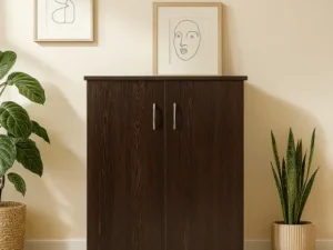 rentomojo | barney fabric leather recliner (brown) (copy)