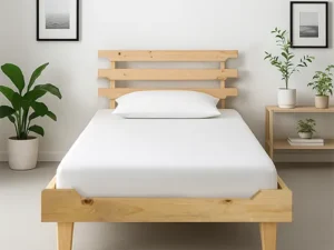 rentomojo | poise wooden single xl bed (copy)