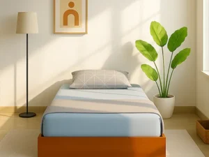 rentomojo | aroura king bed with back storage and cushion (copy)