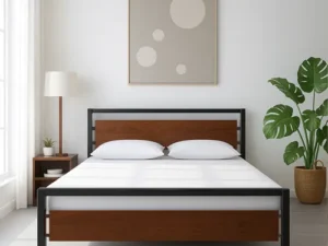 rentomojo | aurora wooden queen bed (copy)