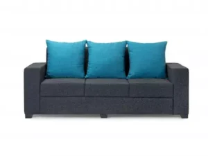 cityfurnish | erica upholstered 3 seater sofa in livid color (copy)