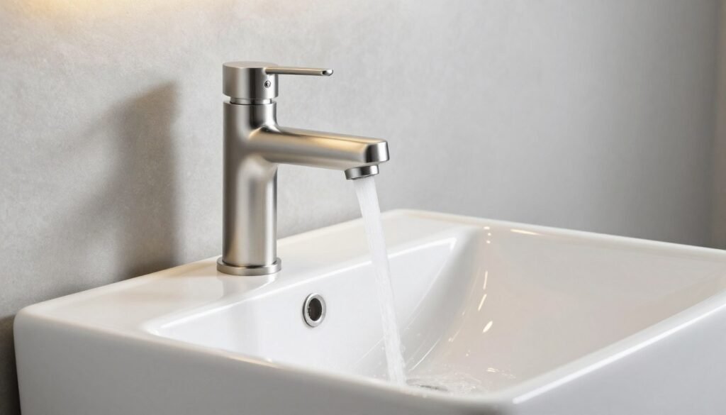 Moen Gibson Single-Handle Basin Faucet with touchless technology - Best BASIN FAUCET in 2026