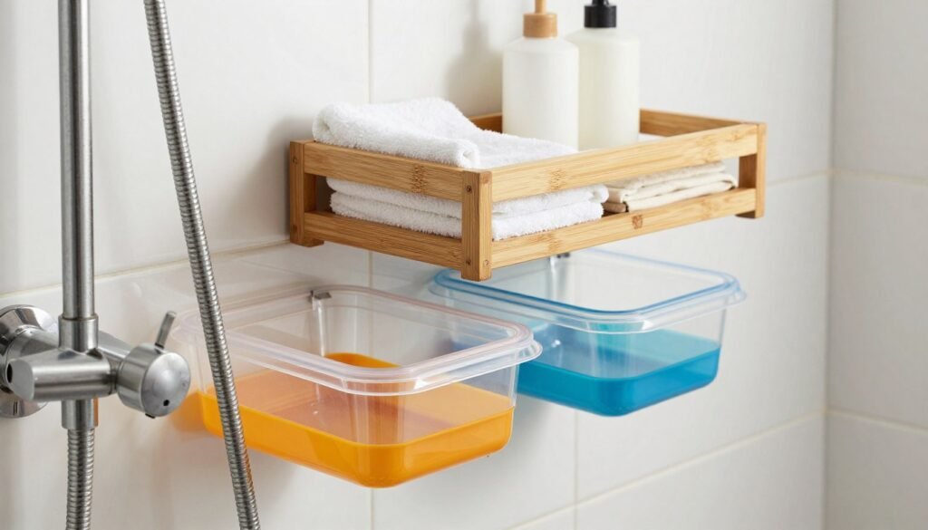 durable shower caddies materials